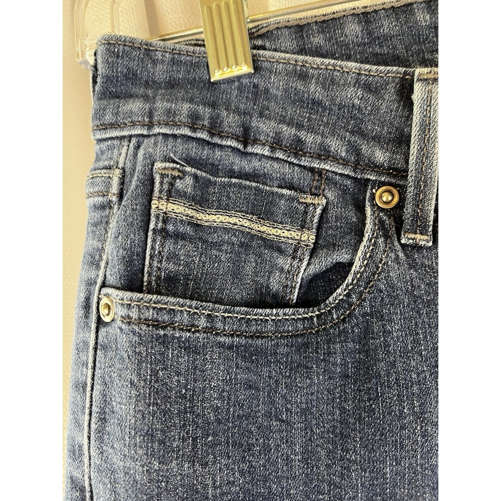 Levis Jeans Womens 8M/29 Blue Demi Curve Classic Boot Cut Mid Rise Stretch - Picture 6 of 11